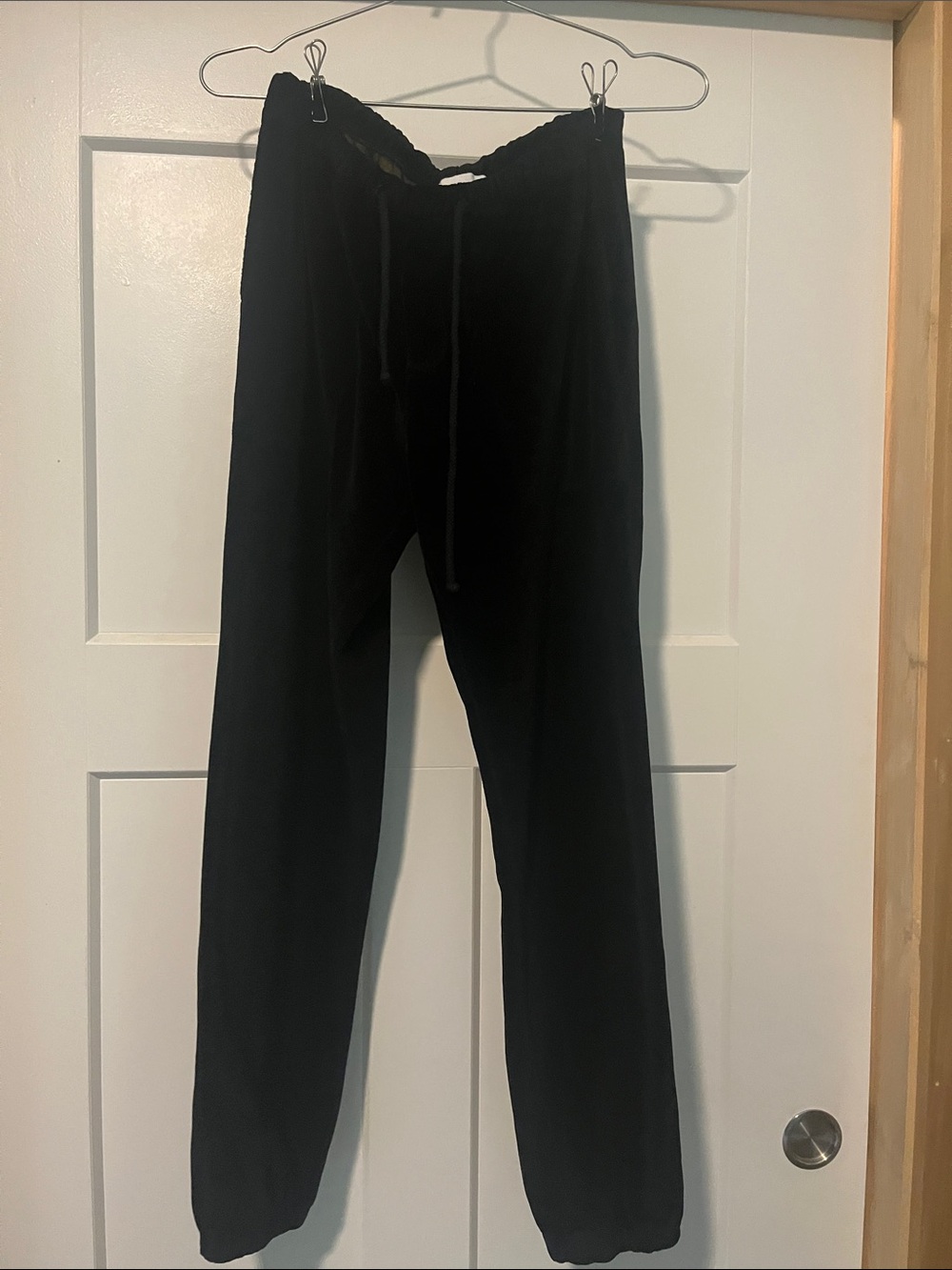 Bella Dahl Velvet Joggers like new size small